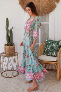 Elliana Blue Maxi Dress