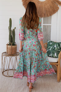 Elliana Blue Maxi Dress