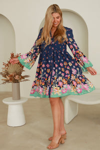 Katherine Long Sleeve Mini Dress