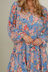 Elise Long sleeves Mini Dress