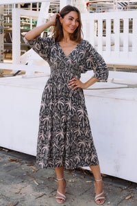 Mya Midi Dress-Kayla