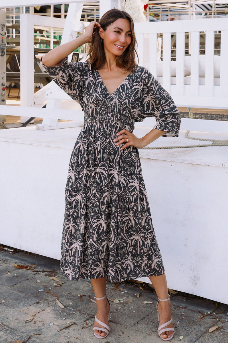 Mya Midi Dress-Kayla