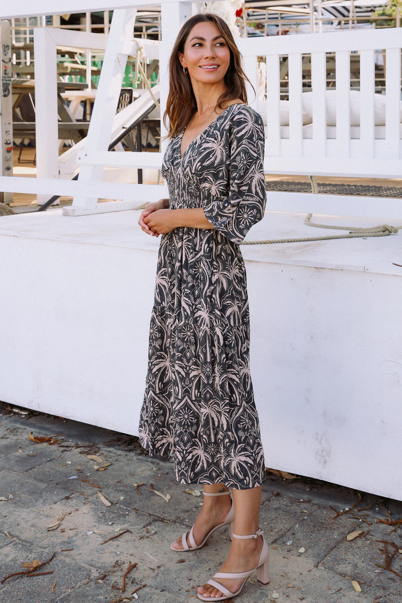 Mya Midi Dress-Kayla