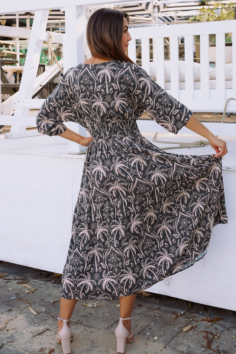 Mya Midi Dress-Kayla