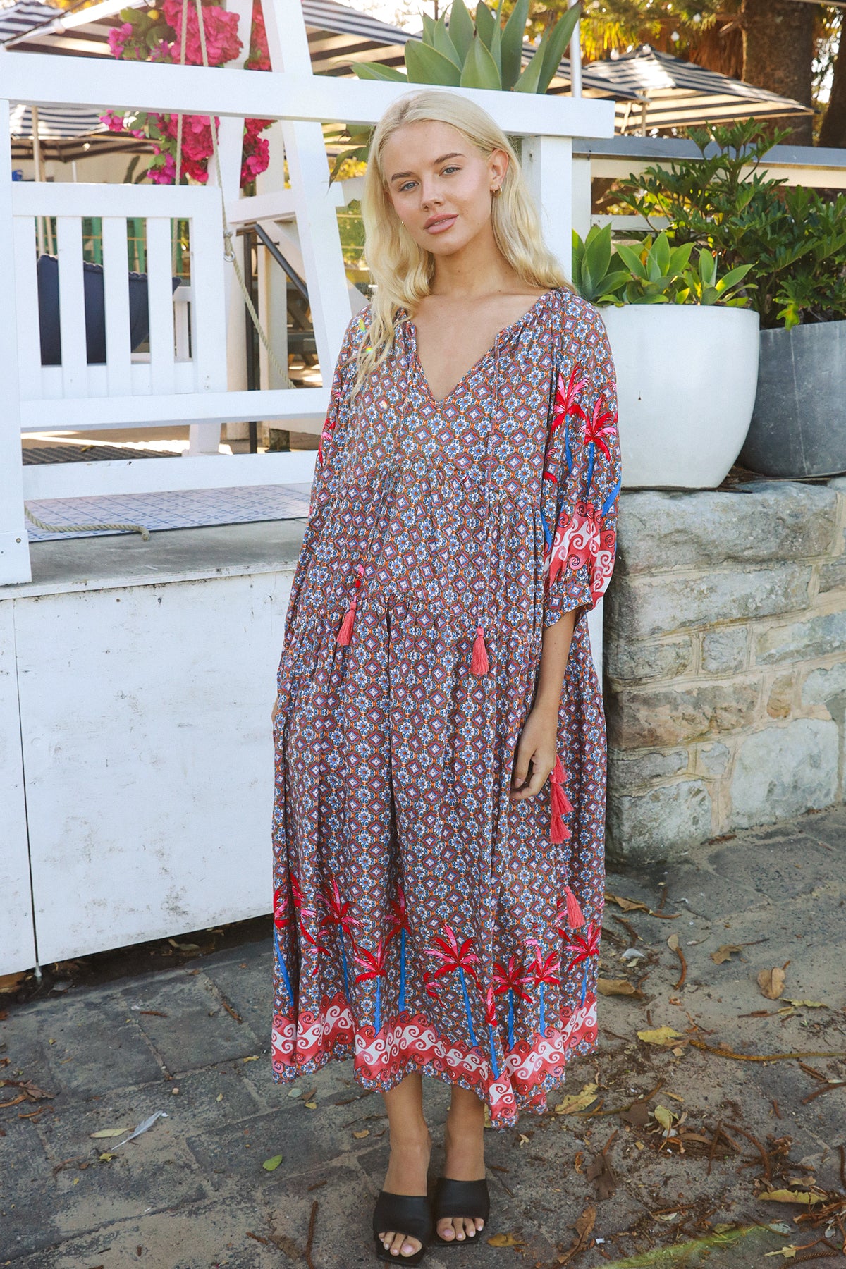 Yasmin Maxi Dress Greta-Pink