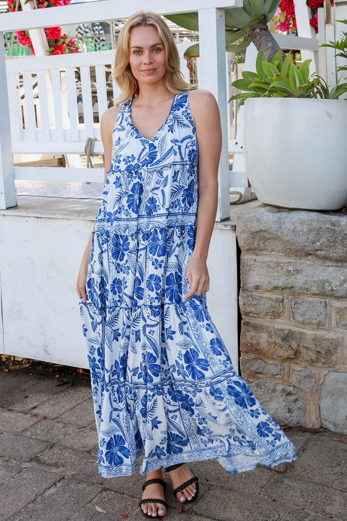 Julie Sleeveless Maxi Dress