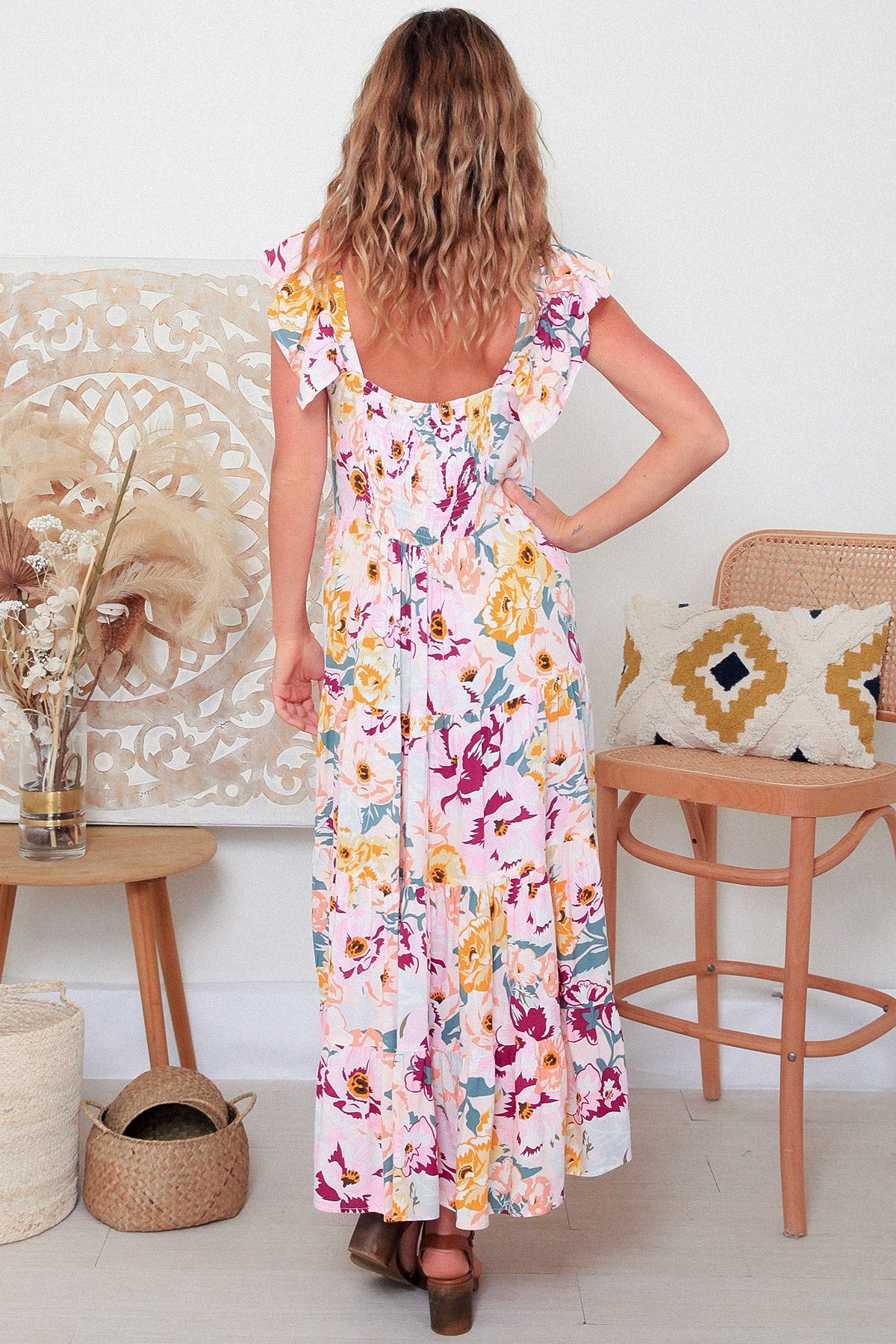 Laila Slip Hem Maxi Dress